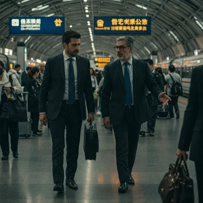 Reunión de negocios para expansión en España